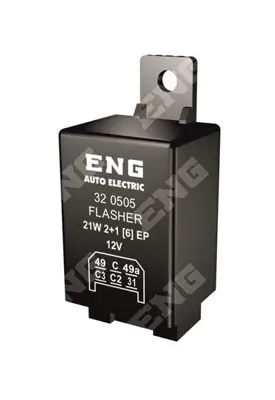 ENG 320505 Traktör Flasöru 6 Uçlu 12v Ssf383 