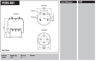 CONNECT MD 19285-K01 Komple Metal Pıstonlu Pleytlı 40255 9518147840