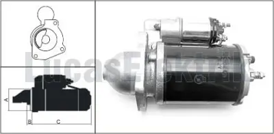LUCAS 27553 Mars Motoru Ford Cargo M 127 038131521AJ