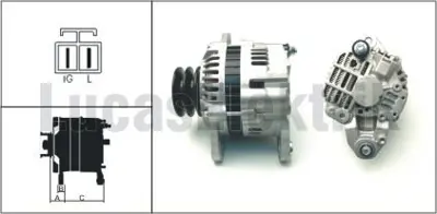 LUCAS LEA0650 Alternator 24v 50a Mıtsubıshı Fuso Canter ME150693 3730045001 A003T75883 A003TN5188 A003TN5283 A003TN5288 A003TN5386 A003TN5387 A003TR5288 A003TR5288AM