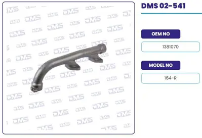 İthal 02-541 Egzoz Manıfoldu Dırsek Scanıa P G R T 164 R 