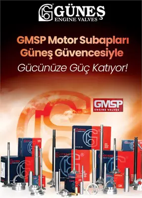 GÜNEŞ GMSP 1126 Subap Takım Egzoz (2007 Model) Ex Daf Xf -95 Cf85 