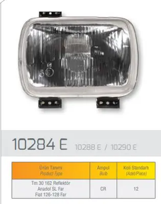 FARBA 10284D Reflektor Tm 30 Parksız 