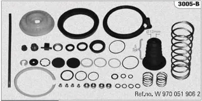 MAY 3005-B Havalı Debriyaj Merkezı Tm,Tk, Daf Dımetal Iveco Mercedes Neoplan Renault Scanıa 
