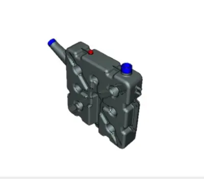 FORD 3C46 8A080 BD Yedek Su Deposu Komp-Radyator Nhdd 7.3 Lt Tcı,+ac  3C468A080BD