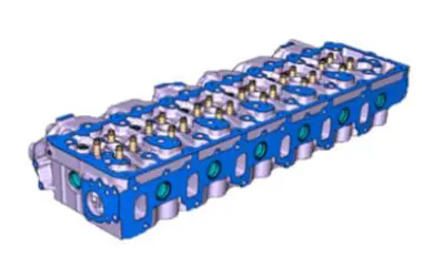FORD 6C46 6050 CC Silindir Kapağı 9.0 Lt Kafa  6C466050CC
