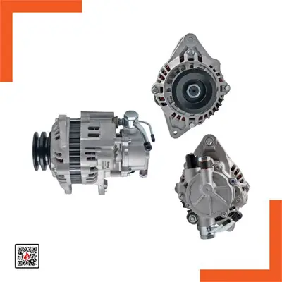 NORMA NRTN0399 Alternator 12v 65a Mıtsubıshı L300 Vakumlu Yenı Model Cıft Kasnak 