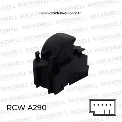 ROCKSWELL A290 Cam Dugmesı Teklı Dıscovery 4 L319 09>18 Range Rover Sport I L320 09>13 