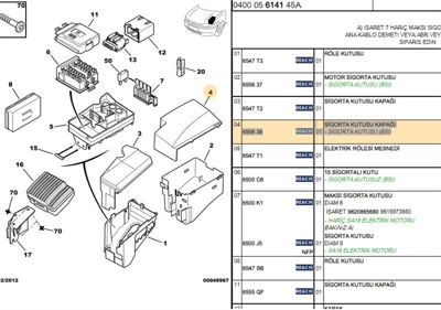 PSA 6556.38 Kapak  6556.38