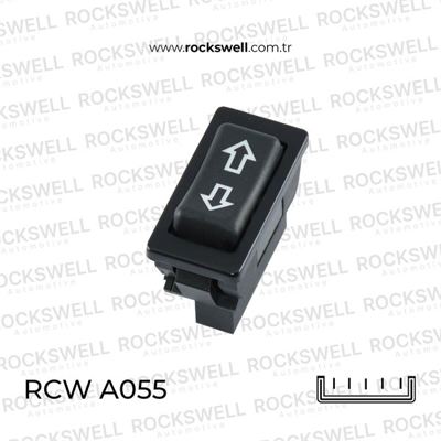 ROCKSWELL A055 Cam Acma Anahtarı Unıversal Oklu 5 Pın 
