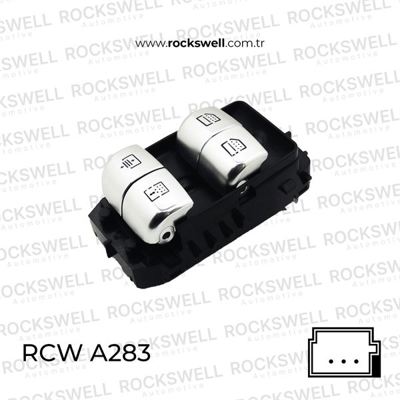 ROCKSWELL A283 Cam Acma Salterı Arka (Dortlu, Sıyah) S-Class W222 13>17 