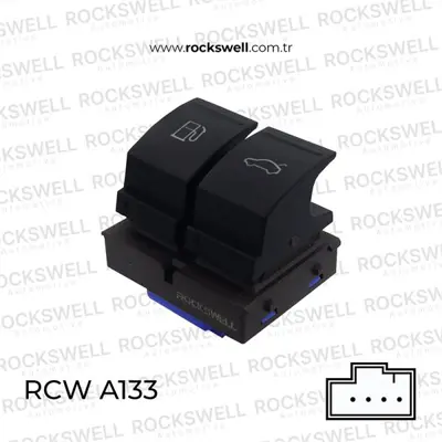 ROCKSWELL A133 Yakıt Deposu Vento Bagaj Acma Anahtarı Cıftlı Passat 06>11 Cc 09> Jetta 11> 4G0407689A 4G0407689C 8K0411317C 8K0411317D 8K0411317E 8W0407151A 8W0407152A 8W0407505A 8W0407505C 8W0407506A