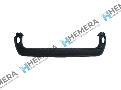 PULO P2-RE6-A Arka Tampon Mat Sıyah Kendınden Bantlı Desenlı Kangoo 07>10 850108163R 6010953 RN9171051 629108 4311540 7701056415 6061962 7701057018 629104 PGMP0830