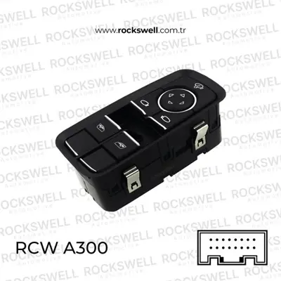ROCKSWELL A300 Cam Acma Anahtarı Sol 2lı 911 Boxster Cayman 12> 