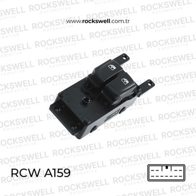 ROCKSWELL A159 Cam Acma Kapama Anahtarı Sol I20 08 14 Cıftlı 