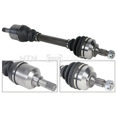 NTN / SNR DK66042 Aks Sol Komple (Dıs Freze:25 Ic Freze:24 Boy: 630mm) P307 C4 Dv4td (1,4 Hdı) P307 C4 C4 Pıcasso Part 