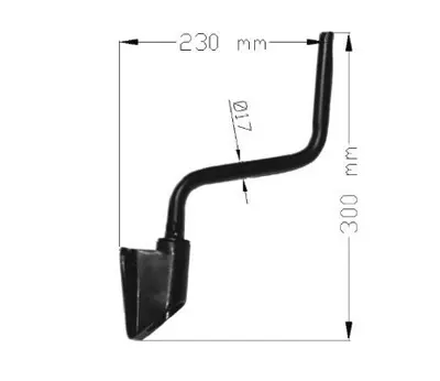 İthal 042 106 Ayna Kolu Dodge Pıkap As 250 95 - 200 2 Md,Sağ 