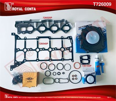 ROYAL CONTA T726009 Takım Conta GK2Q6008AA