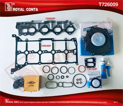 ROYAL CONTA T726009 Takım Conta GK2Q6008AA