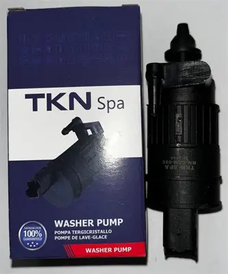 TEKNOPARTS RN-CSM-006 Cam Su Fıskıye Motoru Tek Cıkıs Clıo Symol Megane 12v 