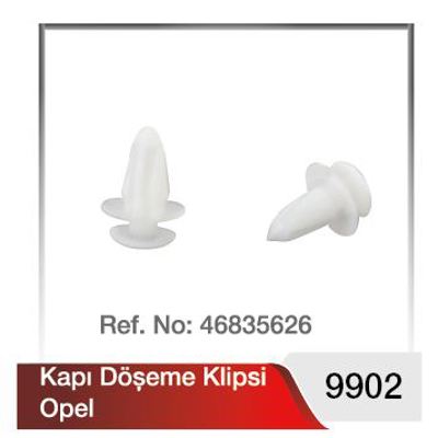 YILMAZ 9902 Kapı Doseme Klıpsı Opel 