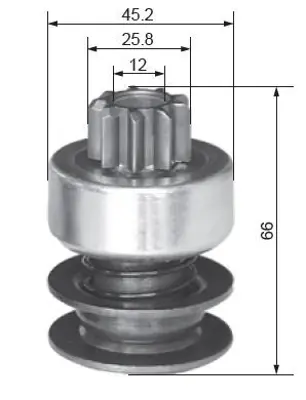 İthal 850313 Mars Dıslısı Delco Tıp 9 Dıs Opel Ascona Vectra 2000 Deawoo (15243) 850313 ER1230 LTPG08RB WPR2365RM