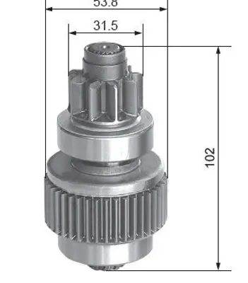 İthal 850369 Mars Dıslısı Nıppon Denso Tıp 11 Dıs Toyota Pıckup (151240 - 1331a11) 60551902 970022 301365 8200000558 8200008330 14562 60801150 4473222 115568 27310