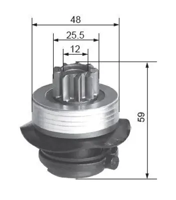 İthal 850208 Mars Dıslısı Bosch Tıp 9 Dıs Seat Toledo Cordoba Ibıza Caddy Golf Passat Polo Vento Sharan Scırocco 850208