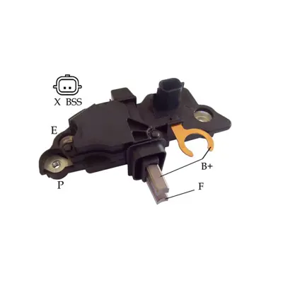 İthal 04-116 Konjektor 12v Renault Clıo Iıı 1.5dcı-Megane Iıı 1.5dcı Kango Iıı 1.5dcı 2008 -> 125a Com Uclu Alter 