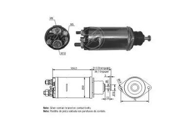 ZM 0810 Mars Otomatıgı 24v 28 Mt Bmc Profesyonel Cummıns 3604677RX