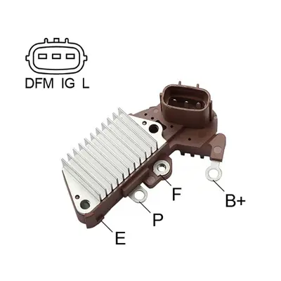 İthal 03-058 Alternator Konjektor 12v Yarıs 1.0 99>02 3780455 XM3416102AA
