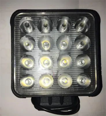 YUCE PLASTIK YP-169 Calısma Lambası 12-24 16 Ledlı 48 W Alumınyum 