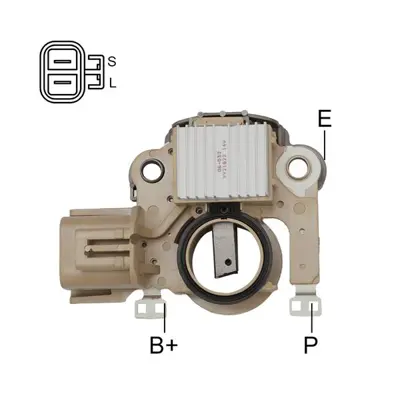 İthal 06-032 Konjektor 14,5v Mazda 626 92-02 1755E8 46416588 46477073 5983764 60624931 7700686449 7700686644 7718578 8425459 852673