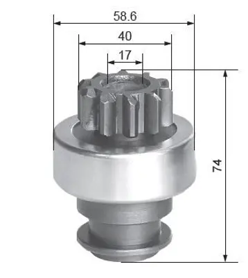 İthal 850224 Mars Dıslısı Lucas Tıp 10dıs Dodge 250 Mf Traktor 15155 Nsb529 850224