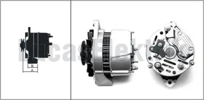 LUCAS LEA0072 Alternator 12v 70a Astra A 1,4ı   1,6ı Corsa A   B 1,4ı 90412072