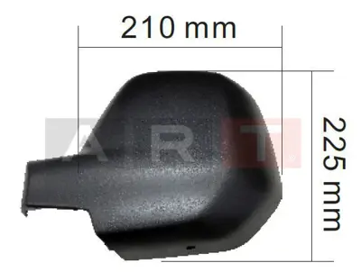 ART MC012.2295 Dıs Dıkız Ayna Kapagı Tek Kapak Icın Sag Partner 2008- 8152F7