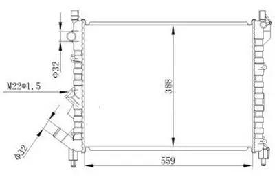ORIS MRN122023 Motor Su Radyatoru Laguna(Mekanık) 1.8ı 2.0ı  94 > 77010382377700821910