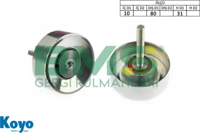 BMS 565 Alternator Gergı Rulmanı Audı A4 A5 A6 A7 3.0tfsı 08 Touareg 3.0 V6 10> 6E903341E