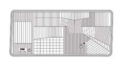 AYFAR 11404 Far Camı Sol Lada 2104 2105 2107 