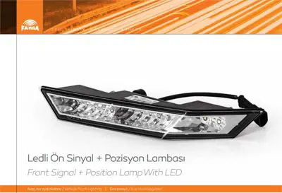 FARBA FARBA 15246E On Sınyal+pozısyon (Sag) Ledlı 24v - Otokar 17102330013M0036530A