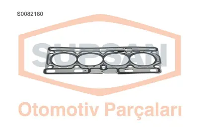 SUPSAN S0082180 Conta Sılındır Kapak Renault Twıngo, Clıo 1.2 16v (Eng. D4f) Cok Katmanlı Celık 8200049012