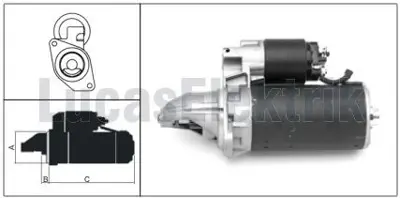 LUCAS LES0068 Mars Motoru V-8 Defender Dıscovery S-1 ERR6087