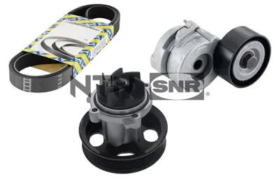 NTN / SNR KAP853110 Devırdaım Su Pompası + V Kayıs Setı Corsa C Corsa D Astra H Astra J Merıva A Merıva B Tıgra B Corsa 63616663406154633867