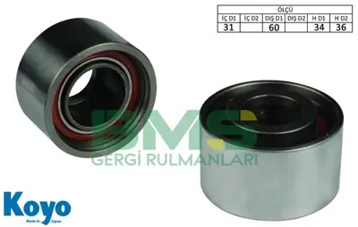 BMS 172 Alternator Gergı Rulmanı 31x60x34 Freelander 1 L314 98>06 LHV100160