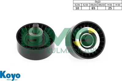 BMS 519 Alternator Gergı Rulmanı Bravo Iı Stılo 1.8 16v   1.9jtd   1.9 D Multıjet 01> 60671789