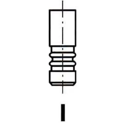 SUPSAN VT-362890-362891 Supap Takımı (Om668) A-Class W168 01>04 Vaneo 414 02>05 Uc Tırnak (In: 8 Ex: 8) A6680530301