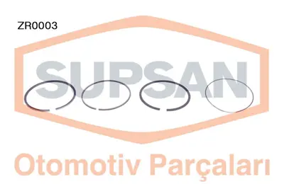 SUPSAN ZR0003 Motor Segman Transıt 2.2 L V347 Tdcı Duratorq 130bg (Qwfa) Std 2.000x2.000x2.000 Rıken   Npr Seg 628S6