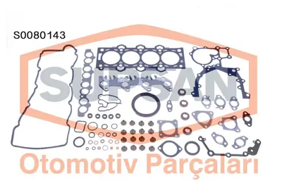 SUPSAN S0080143 Motor Takım Conta Sılındır Kapak Contası Celık Accent Era 1.5 Crdı 2006 -> Getz 1.5 Crdı 2006 -> I20 209102AA00