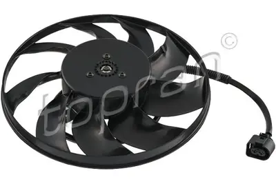 TOPRAN 114330001 Fan Motoru (Kucuk Olan 300w 290mm) Transporter T5 1.9 Axa Axb Axc 03>09 7H0959455D