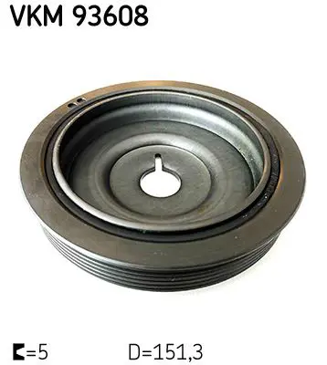 SKF VKM 93608 Krank Kasnagı Logan Duster Megane Iı Modus Clıo Iıı 1,4   1,6   1,5dcı K9k (K9k K4m) 123030453R